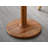 Solid Wood Pedestal End Table-1302138042
