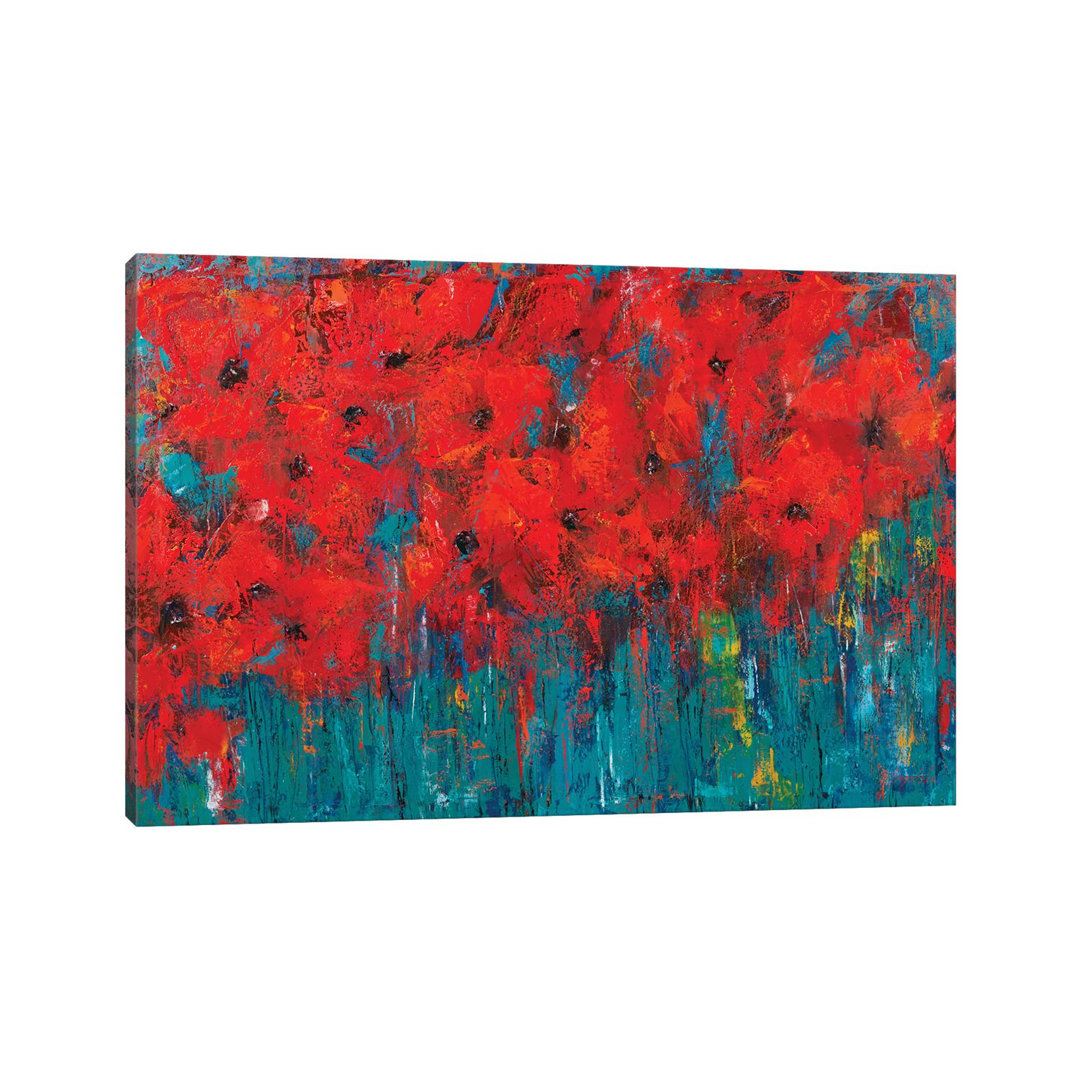 Poppy by Olena Bogatska - Wrapped Canvas Gallery-Wrapped Canvas Giclée