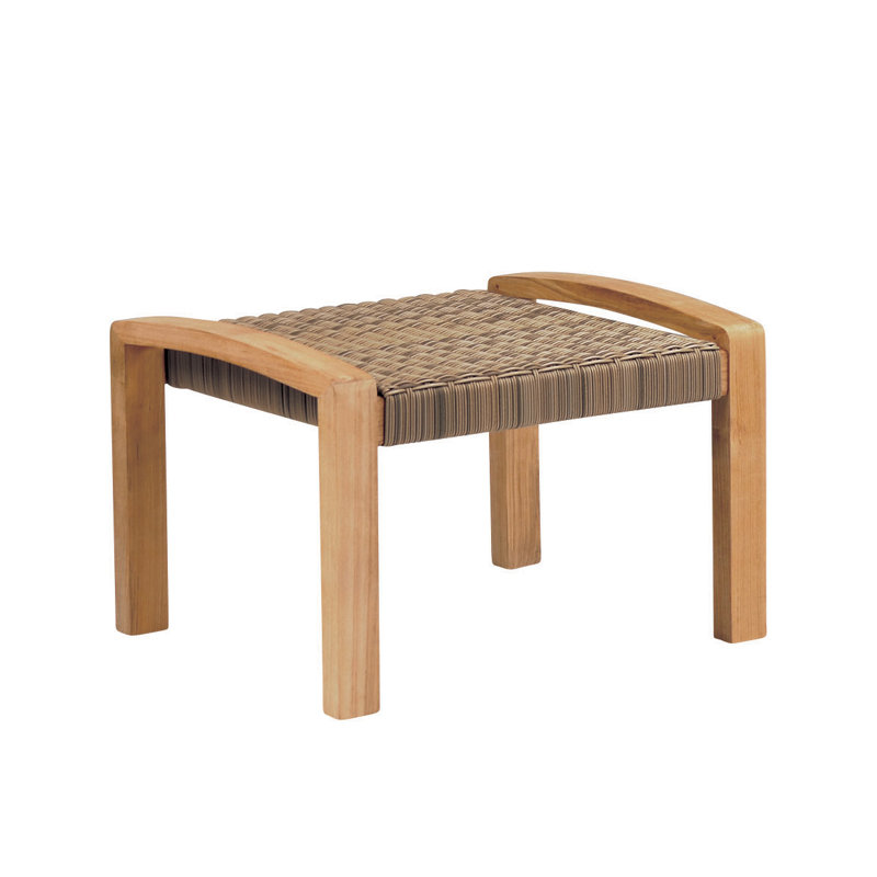 Venice Outdoor Teak Ottoman