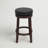 Maya Swivel Upholstered Stool with Solid Wood Frame-853509555-827600392