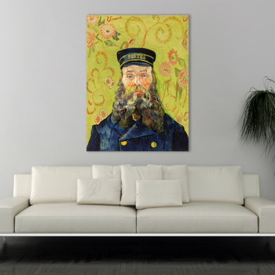 Vincent Van Gogh, reproduction d'art sur toile, le facteur par Van Gogh, Van Gogh.