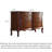 Ornate Vintage 6-Drawer Dresser with Carved Curved Legs