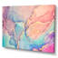 Art liquide rose et bleu II - reproduction sur toile-67381169-67381168