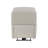 Lea Power Recliner Chair W USB, Foam Fill Light Gray Top Grain Leather