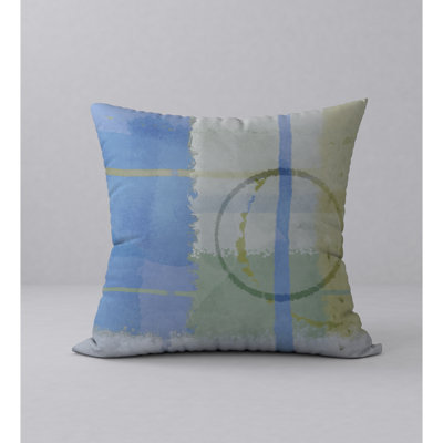 Abstract Reversible Throw Pillow