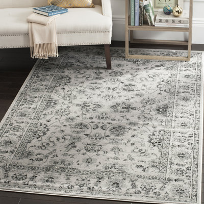 Spragueville Oriental Viscose Hand Woven Area Rug
