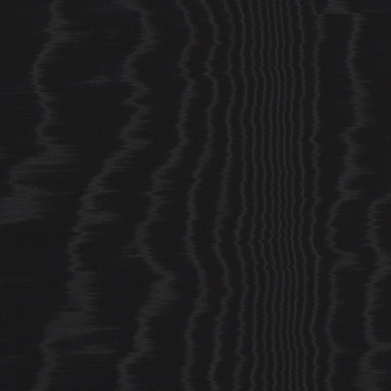 Moirã‰ Wallcovering Wallpaper, Noir