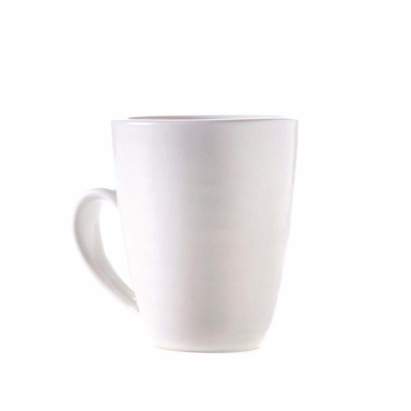 Barre Handmade Stoneware Coffee Mug, Alabaster