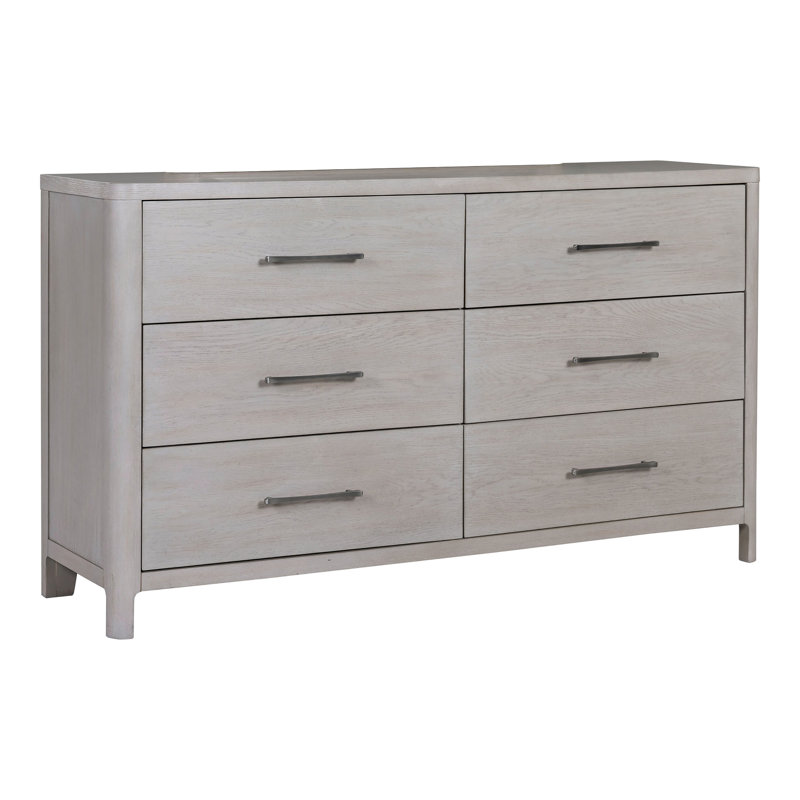 Ahern Solid Wood 6-Drawer Dresser