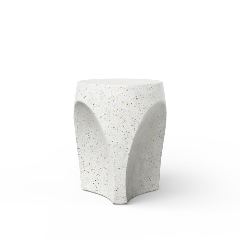 Tabouret Kareen, Ivoire ivoire