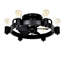 Ventilateur de plafond industriel 19,5 po avec télécommande