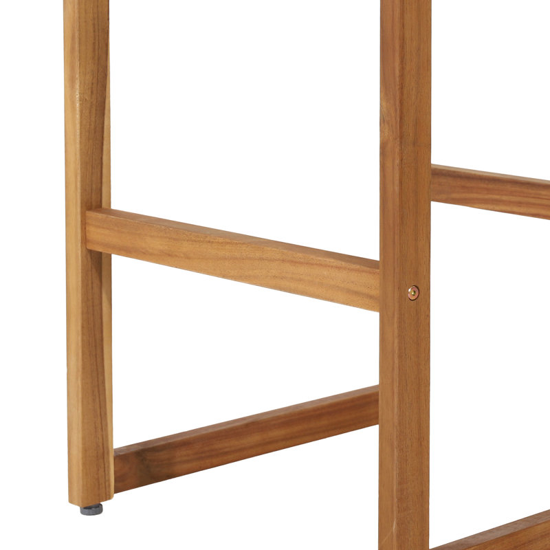 Clanton Wicker Outdoor 30.25'' Bar Stool