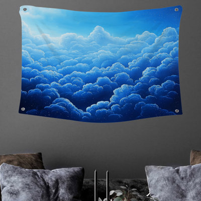 Tapisserie murale Cloudscape - décoration murale ciel