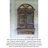 Rustic style aged fake window wall art, retro decoration