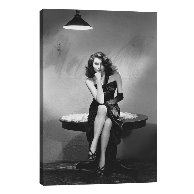 Ava Gardner - Wrapped Canvas Print, 66.04 cm H x 45.72 cm W x 1.91 cm D