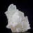 Green Apophyllite on Chalcedony on Calcite with Stilbite