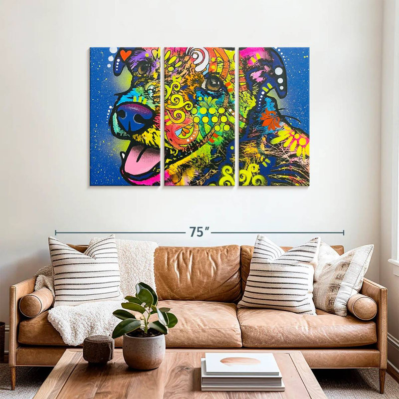 Brampt I Wuv You, 36" H x 57" W