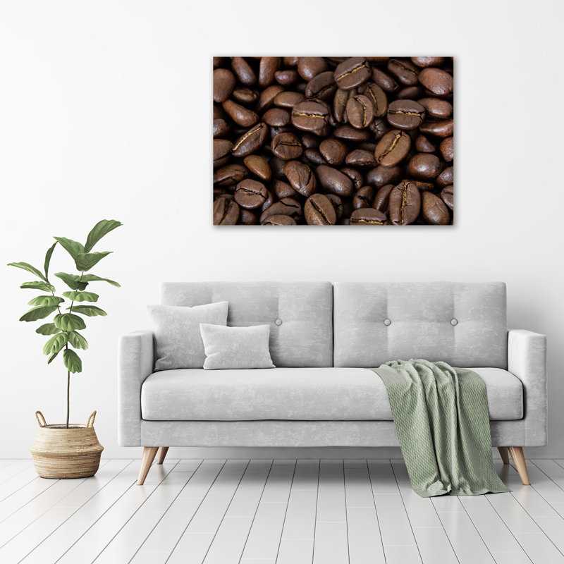 Coffee Beans - Wrapped Canvas Print