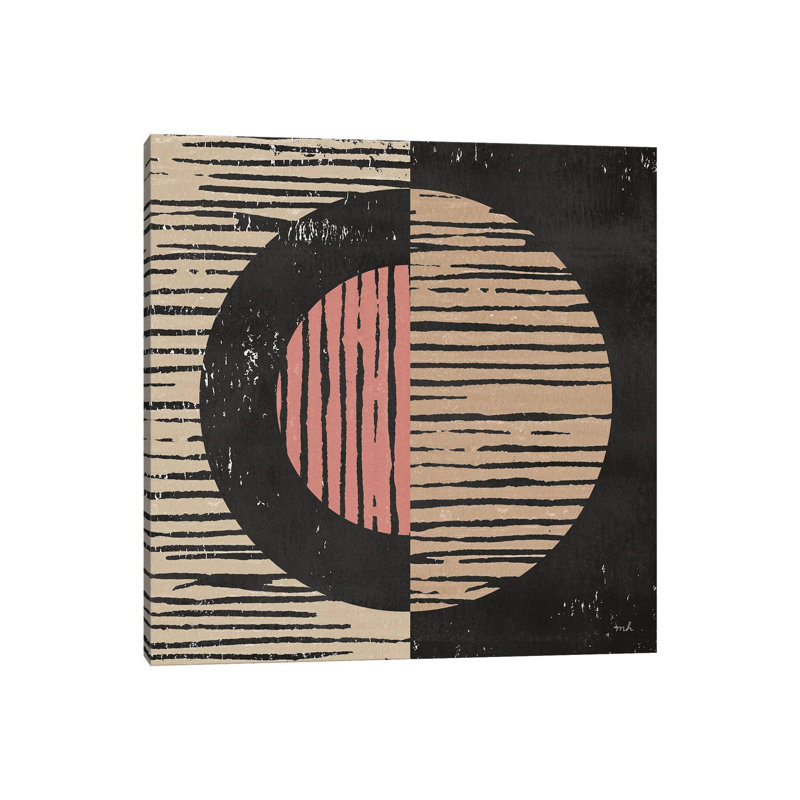 Primitive I Terra Cotta by Moira Hershey - Print on Canvas, Wrapped Canvas, 45.72cm H x 45.72cm W x 3.81cm D