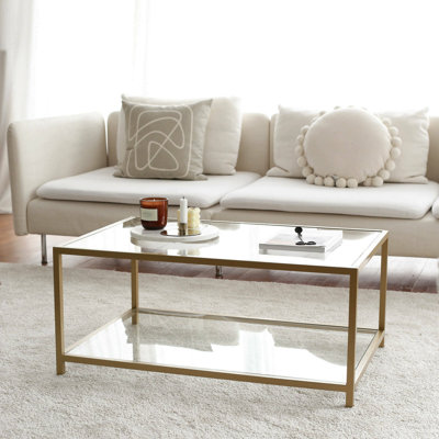 Ceanan Frame Coffee Table with Storage