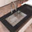 Stainless Steel Kitchen Sink, Single Bowl, Undermount Handmade Sink In Brushed Nickel, With Us Standard Drain And Hook