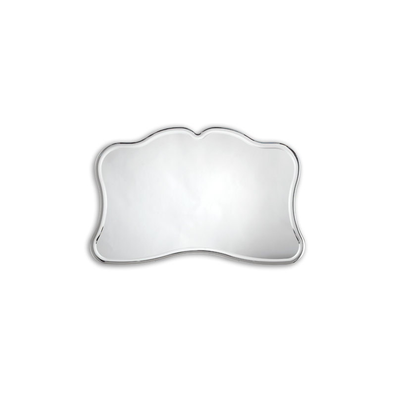 Fairy Flat Metal Beveled Wall Mirror