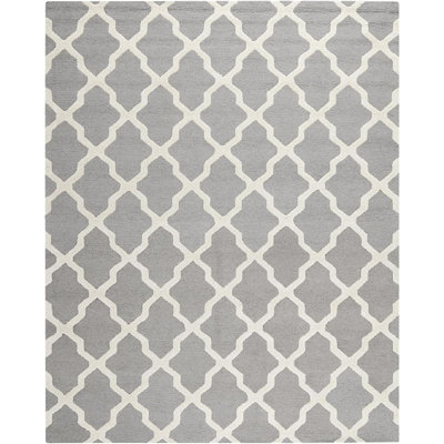 Cannen Hand Tufted Wool Geometric Rug