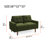 Kwak 58'' Upholstered Loveseat-662279180