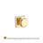 Round Door Knob with Traditional Square Rose-22034722-125753330