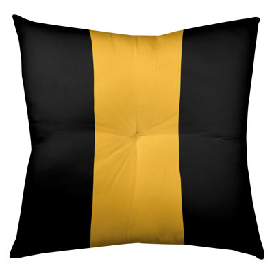 Striped Reversible Throw Pillow
