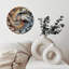 Swirl Design Wall Clock