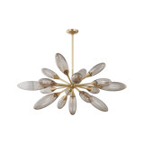 Cordoba Chandelier in Vintage Brass
