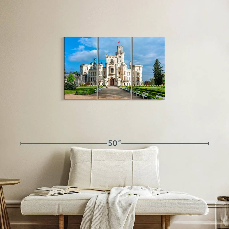 Hluboka Castle, 20" H x 33" W