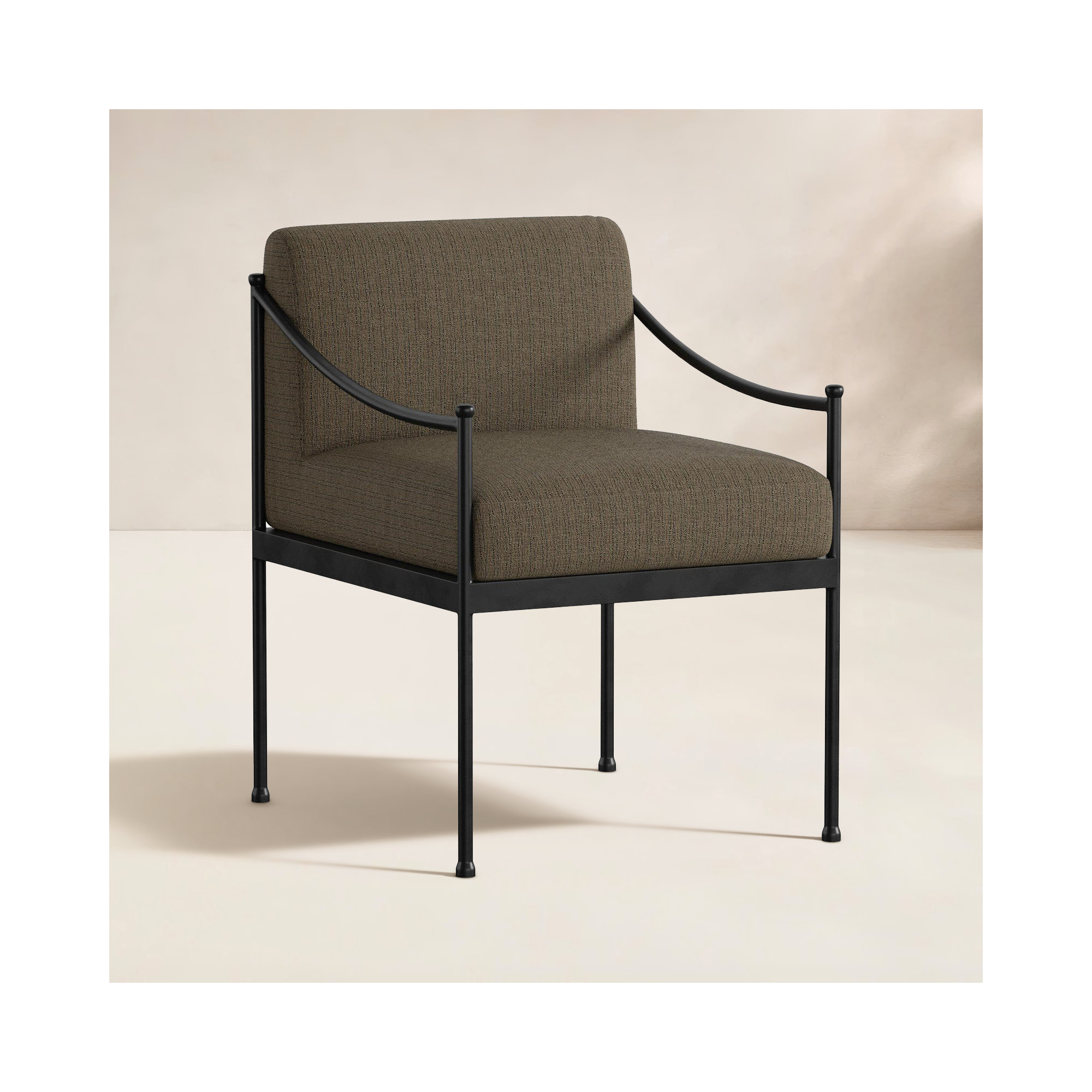 Granger Outdoor Dining Chair, Brown