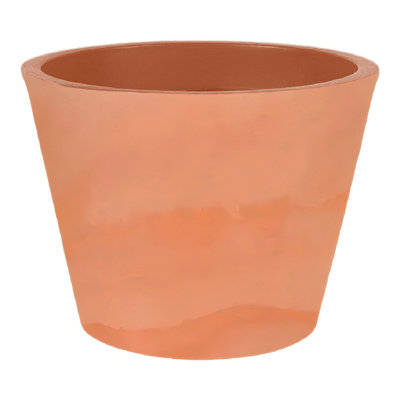Ebern Designs Eco-friendly Round Pot Planter, Cozumel. Indoor/outdoor Use, Four Season Use