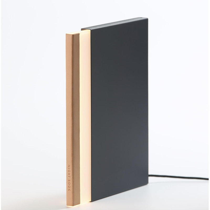 Night Book LED Table Lamp, Navy