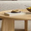 Table basse ronde en bois pour petit appartement-414282642-414282647