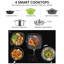 Plaque de cuisson électrique à 4 brûleurs, 30 po, 7800 W, 240 V
