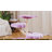 Modern Purple Woven Flower 37.4'' Cat Tree – with Cat Scratching Post, Cat Tower & Furniture for Small and Large Cats