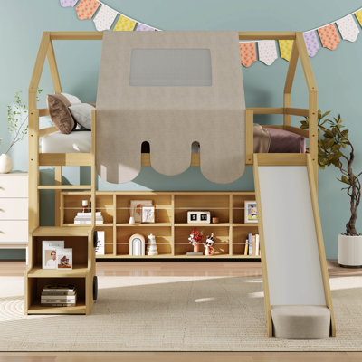 Structure de lit avec tente Armelia
