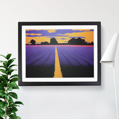 Incomparable Bluebell Field - Single Picture Frame Print