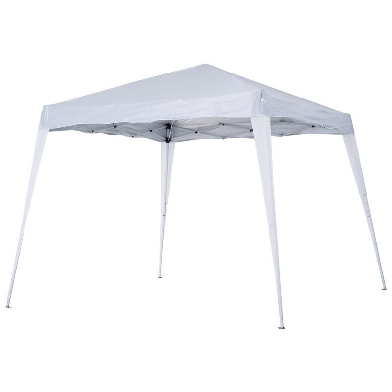 3m x 3m Steel Pop-Up Gazebo, White