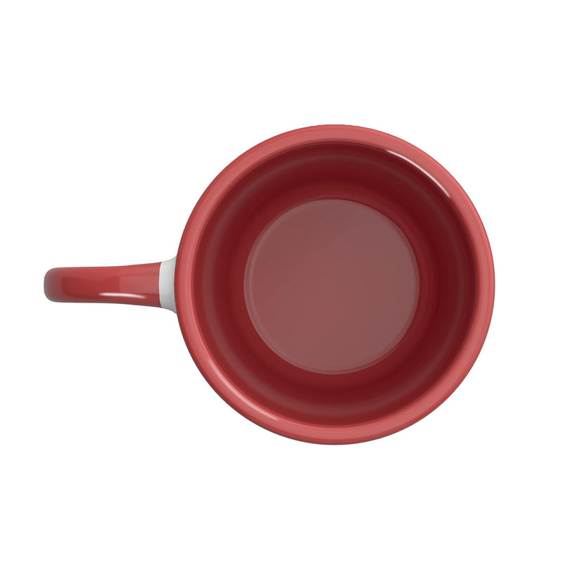 Ceramic Coffee Mug, Red