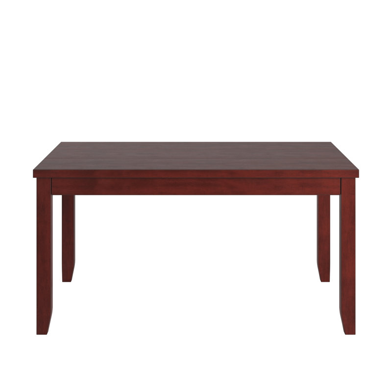 Alyra Dining Table, Antique Berry