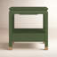 Eave Bedside Table | Darkened Sage-333921126