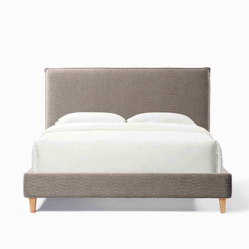 Lit plateforme tapissier Contemporary