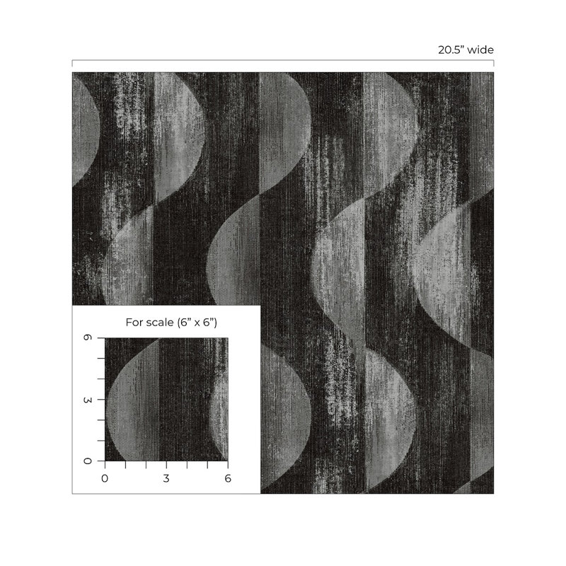 Papier peint adhésif Stacy Garcia Home, Gris