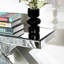 Console à miroir avec miroir mural en diamant écrasé