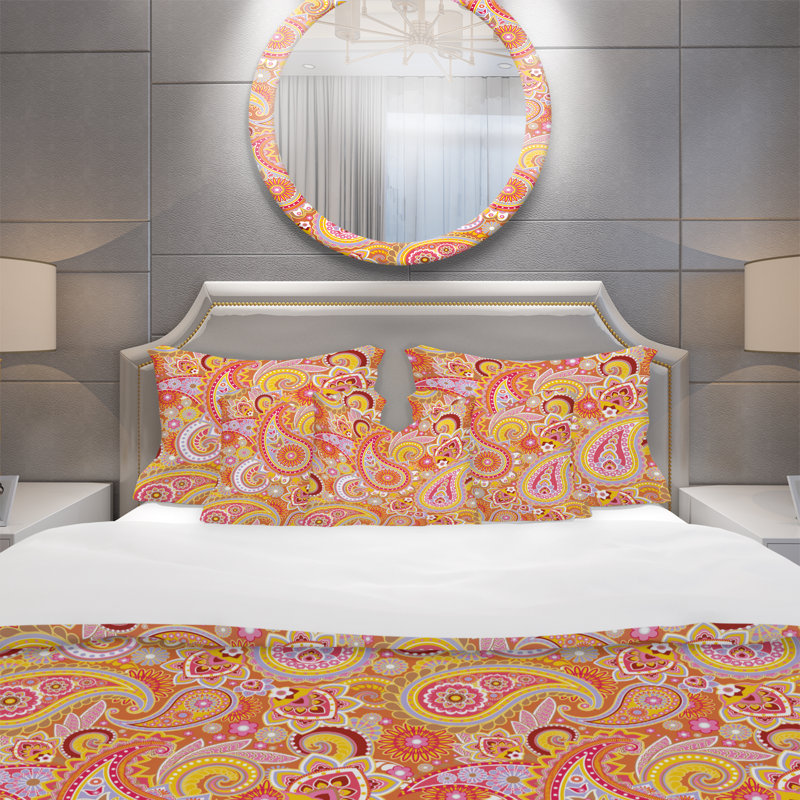 Ensemble de housse de couette mid, Housse de couette double / grand + 2 taies