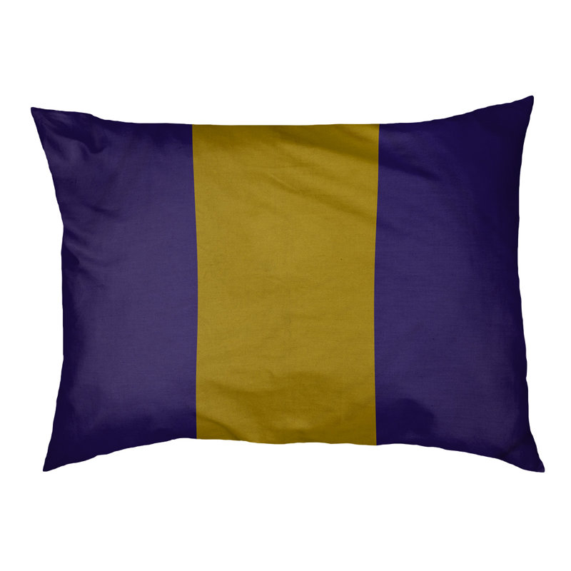 Coussin d'extérieur Toronto, Grand (l 50 po x P 40 po x H 7 po), Mauve / doré